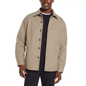 NWOT Banana Republic Men's Heritage Shirt Jacket Size XXL (Tan)